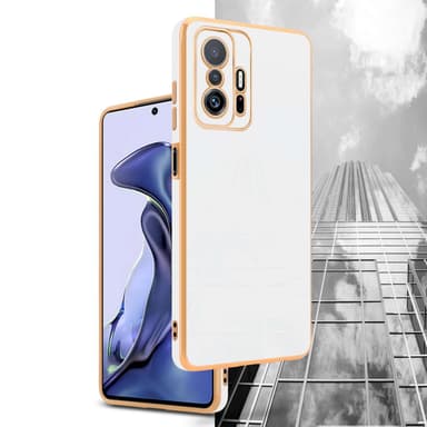 Xiaomi 11T / 11T PRO Skal Fodral Case (Vit)