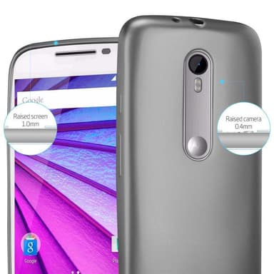 Skal Motorola MOTO G3 Fodral Case (Grå)