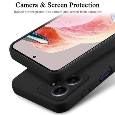 Xiaomi Redmi Note 12 4G Skal Fodral Case (Svart)
