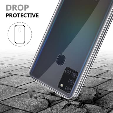 Skal Samsung Galaxy A21s Fodral Case (Transparent)
