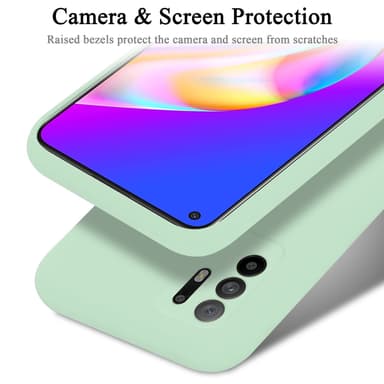 Oppo A94 5G Skal Fodral Case (Grön)