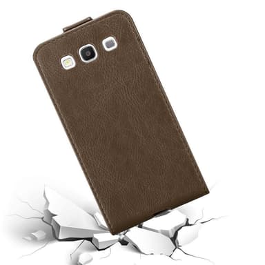 Samsung Galaxy S3 / S3 NEO Flipfodral Skal (Brun)