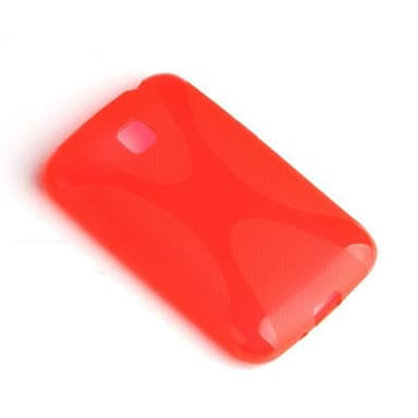 LG L3 II (1. SIM) Skal Fodral Case (Röd)