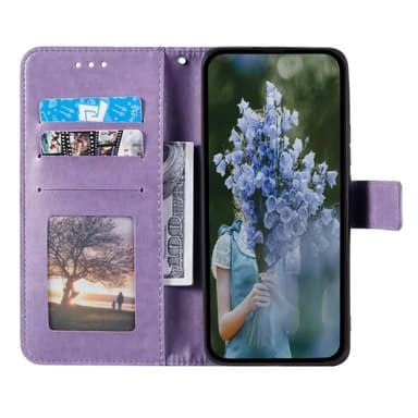 SKALO Xiaomi Redmi A3 Mandala Plånboksfodral - Lila