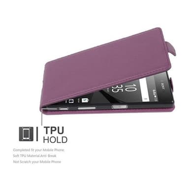 Sony Xperia Z5 Flipfodral Skal (Lila)