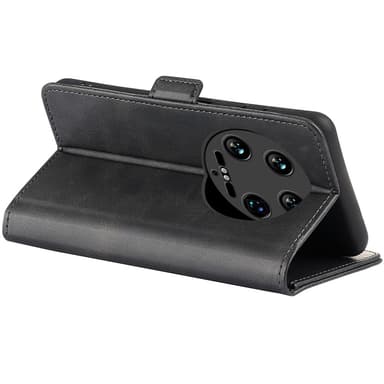 SKALO Xiaomi 14 Ultra 5G Premium Plånboksfodral - Svart