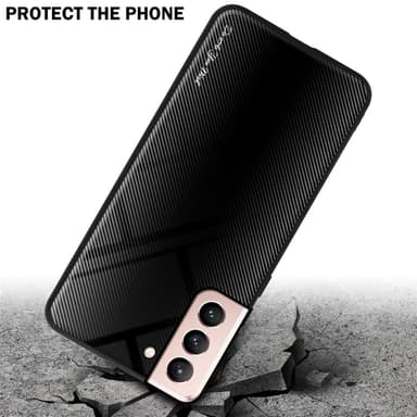 Samsung Galaxy S21 5G Skal Fodral Case (Svart)