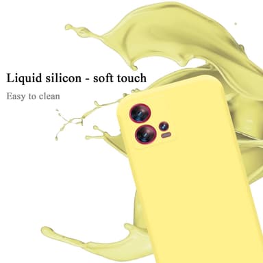 Motorola EDGE 30 FUSION Skal Fodral Case (Gul)