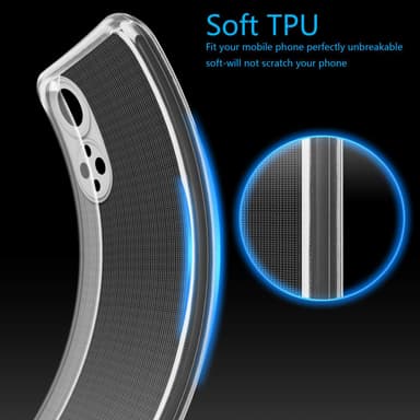 Honor X7 Skal Fodral Case (Transparent)