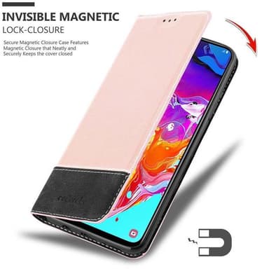 Samsung Galaxy A70 / A70s Skal Fodral Case (Rosa)