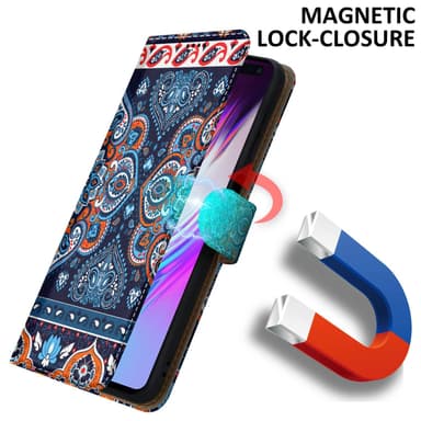 Samsung Galaxy S10 5G Plånboksfodral Skal (Blå)