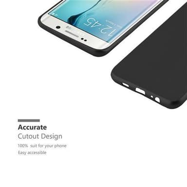 Skal Samsung Galaxy S6 EDGE PLUS Fodral Case (Svart)