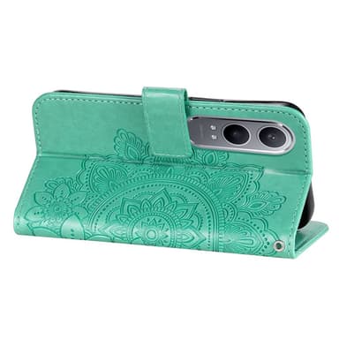 SKALO OnePlus Nord CE4 Lite 5G Mandala Plånboksfodral - Turkos