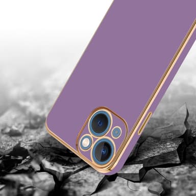 iPhone 14 PLUS Skal Fodral Case (Lila)