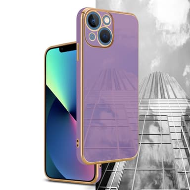 iPhone 14 PLUS Skal Fodral Case (Lila)
