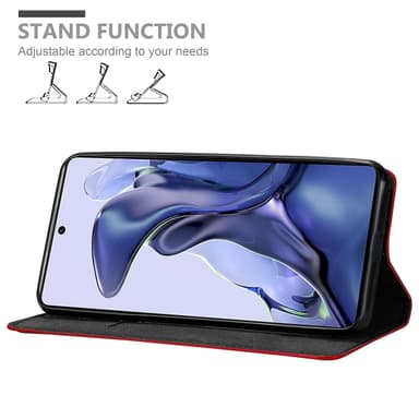 Xiaomi 11T / 11T PRO Skal Fodral Case (Röd)