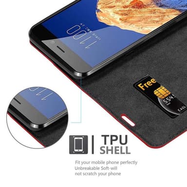 ZTE Nubia N1 Skal Fodral Case (Röd)
