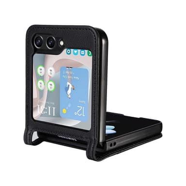 SKALO Samsung Z Flip6 Ultratunn Skin-touch Fold Skal - Svart