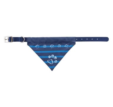 Nylonkrage med halsduk, xs–s: 25–31 cm/15 mm, indigo, Trixie