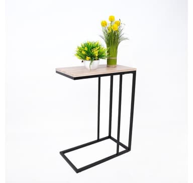 Sidobord ELT 46x26xH62cm ljusbrunt