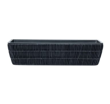 Blomlåda WIKER 60x19xH15cm, svart