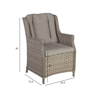 Fåtölj PACIFIC beige