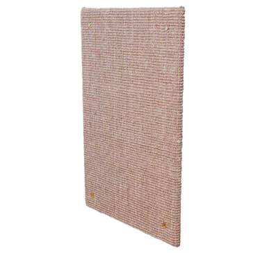 Skrapbräda XXL, sisalmatta, kattmynta, 50 × 70 cm, taupe