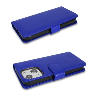 iPhone 13 MINI Plånboksfodral Skal (Blå)