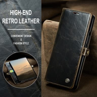 CaseMe Samsung Z Fold6 Plånboksfodral - Brun