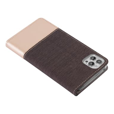 iPhone 13 PRO Plånboksfodral Skal (Grå)