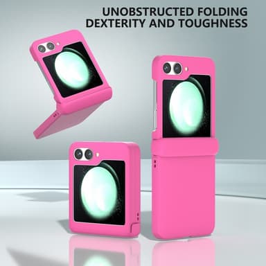 SKALO Samsung Z Flip6 Ultratunn Skin-touch Fold Skal - Rosa