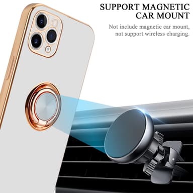 iPhone 11 PRO Skal Fodral Case (Vit)