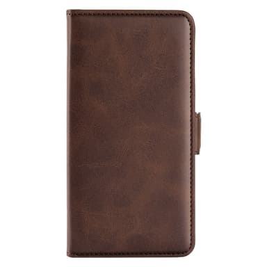 SKALO Motorola Edge 50 Fusion Premium Cut Plånboksfodral - Brun