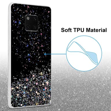 Huawei MATE 20 PRO Skal Fodral Case (Svart)
