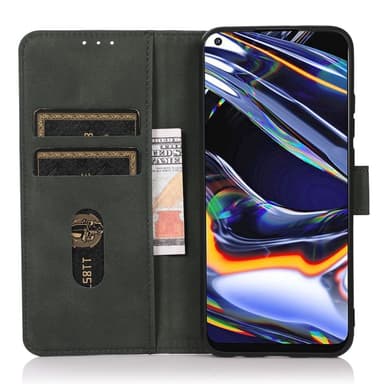 SKALO Xiaomi 14 Ultra 5G KHAZNEH Plånboksfodral i PU-Läder - Grön