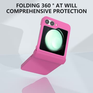 SKALO Samsung Z Flip6 Ultratunn Skin-touch Fold Skal - Rosa