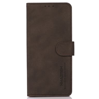 SKALO Xiaomi Redmi A3 KHAZNEH Plånboksfodral i PU-Läder - Brun