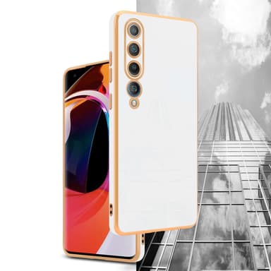 Xiaomi Mi 10 / Mi 10 PRO Skal Fodral Case (Vit)