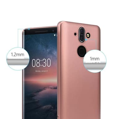 Skal Nokia 8 Sirocco Fodral Case (Rosa)