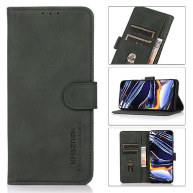 SKALO Xiaomi 14 Ultra 5G KHAZNEH Plånboksfodral i PU-Läder - Grön