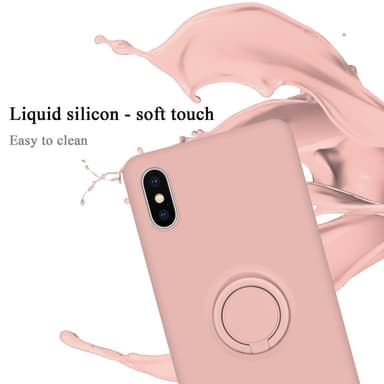 Skal iPhone XS MAX Fodral Case (Rosa)