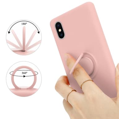 Skal iPhone XS MAX Fodral Case (Rosa)