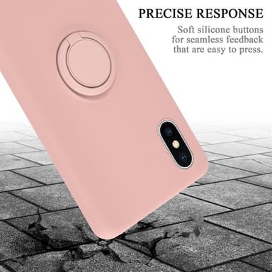 Skal iPhone XS MAX Fodral Case (Rosa)