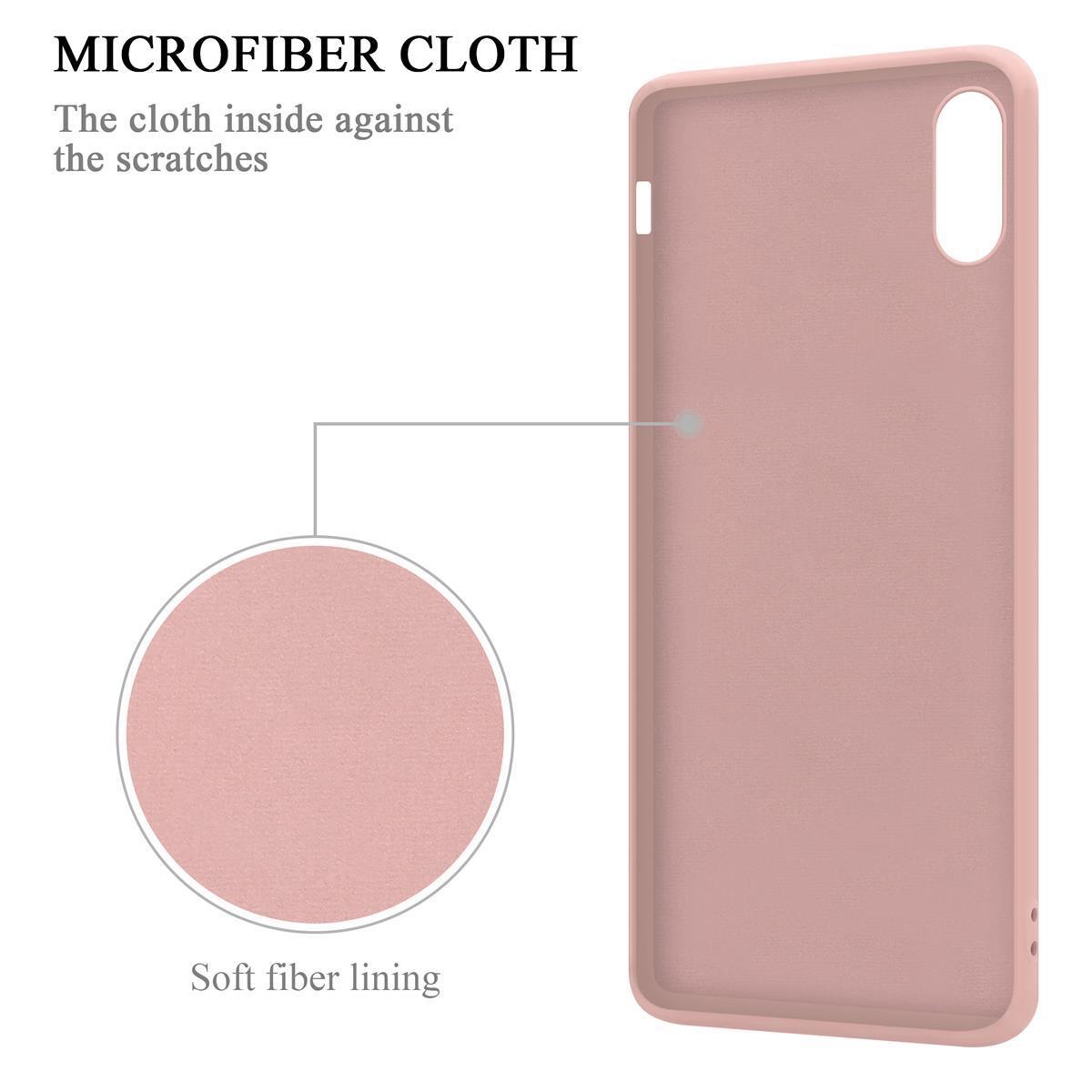 Skal iPhone XS MAX Fodral Case (Rosa)