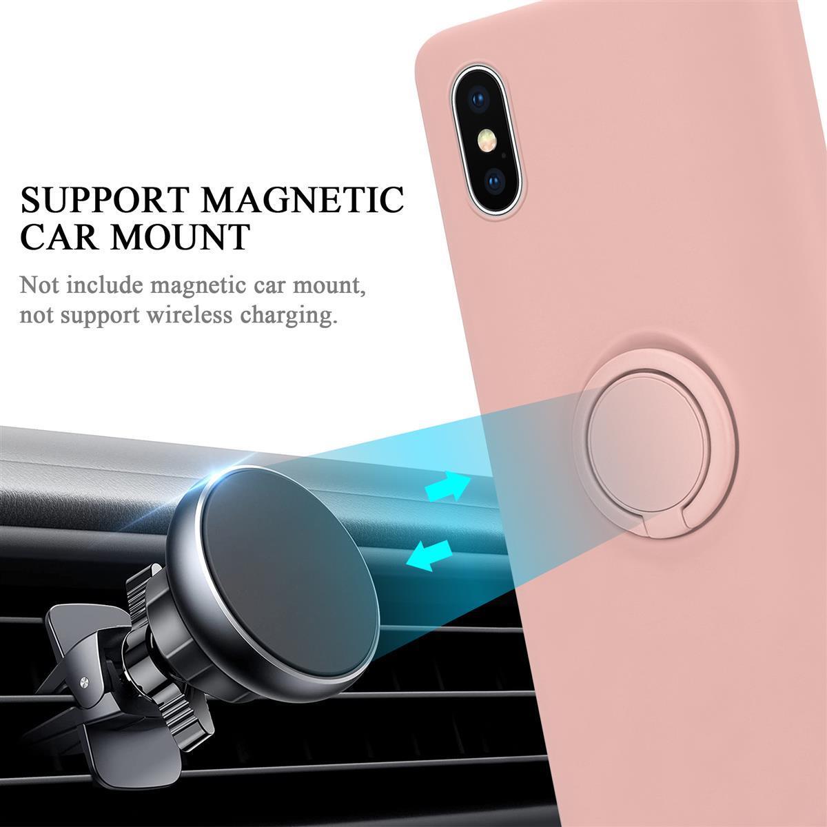 Skal iPhone XS MAX Fodral Case (Rosa)