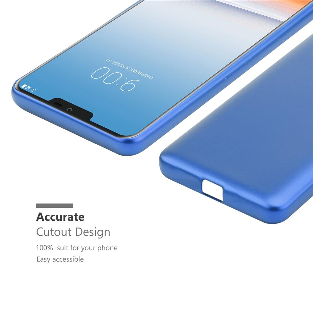 Skal LG G7 ThinQ / FIT / ONE Fodral Case (Blå)