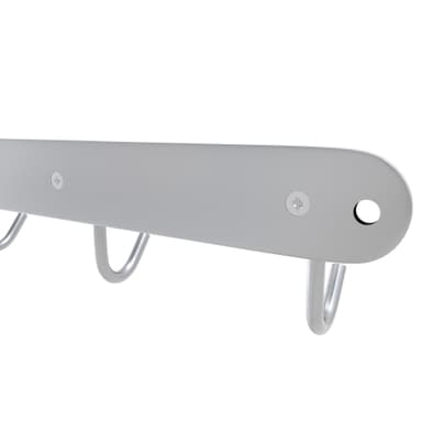 Klädstång Klädkrokar Klädhängare (modell c - 4 krokar)