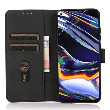 SKALO Motorola Edge 50 Fusion KHAZNEH Plånboksfodral i PU-Läder - Svart