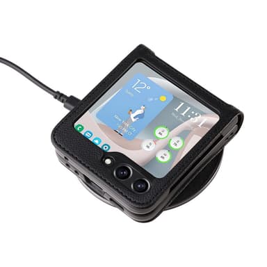 SKALO Samsung Z Flip6 Ultratunn Skin-touch Fold Skal - Svart