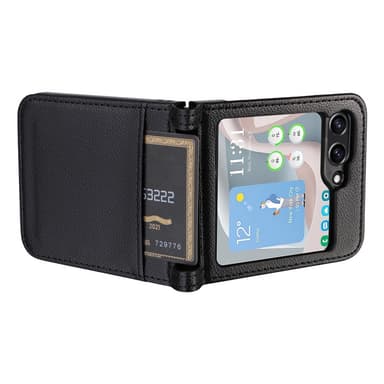 SKALO Samsung Z Flip6 Ultratunn Skin-touch Fold Skal - Svart